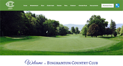 Desktop Screenshot of binghamtoncountryclub.com